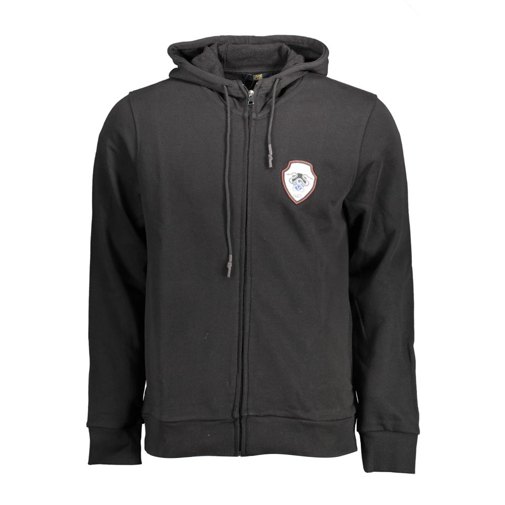 Pull Cavalli Class en coton noir pour homme