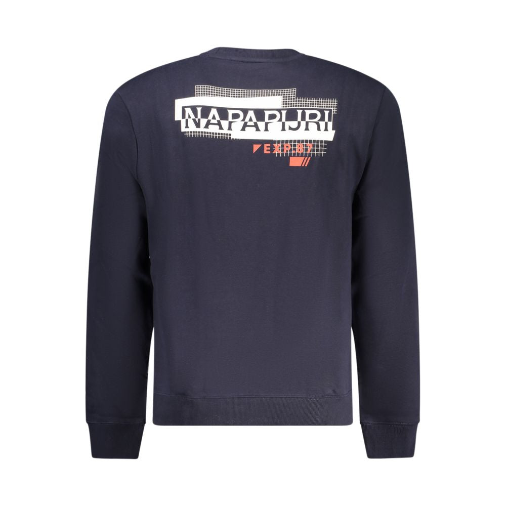 Pull en coton bleu Napapijri
