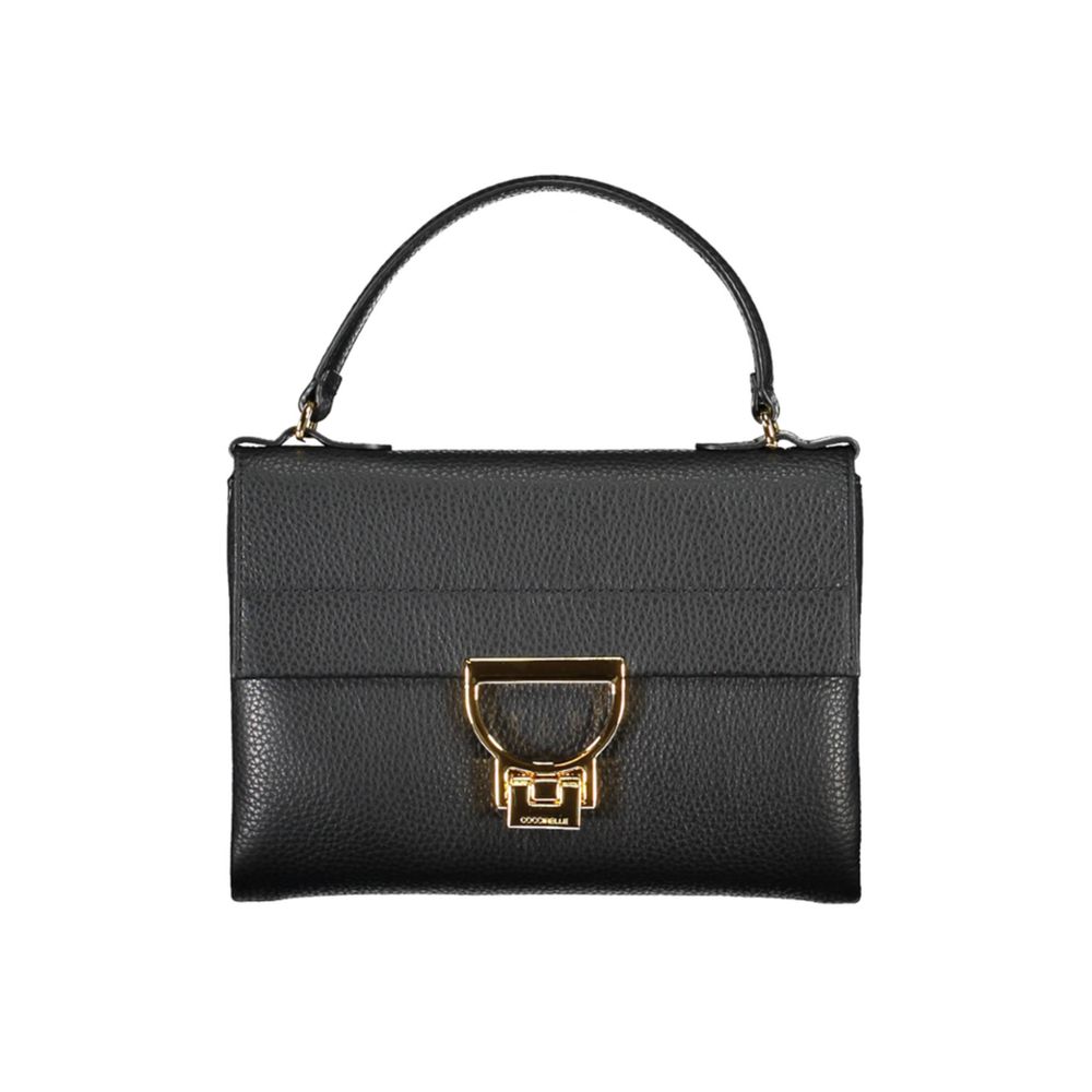 Coccinelle Schwarze Leder Damen Handtasche