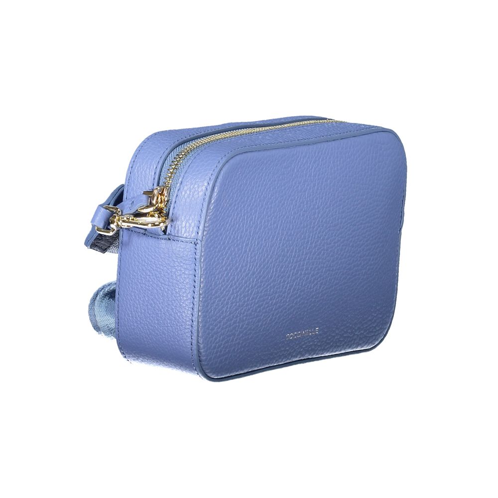 Sac à main Coccinelle en cuir bleu clair pour femme