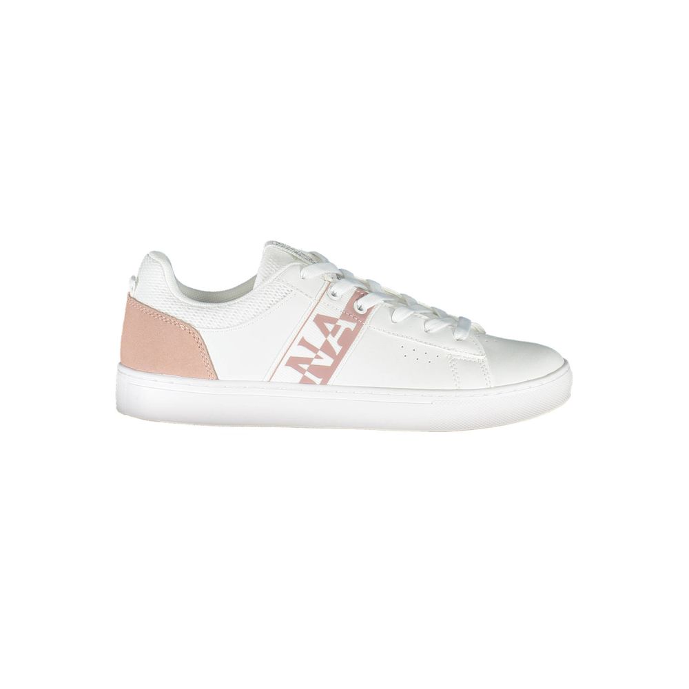 Baskets Napapijri en cuir blanc pour femme