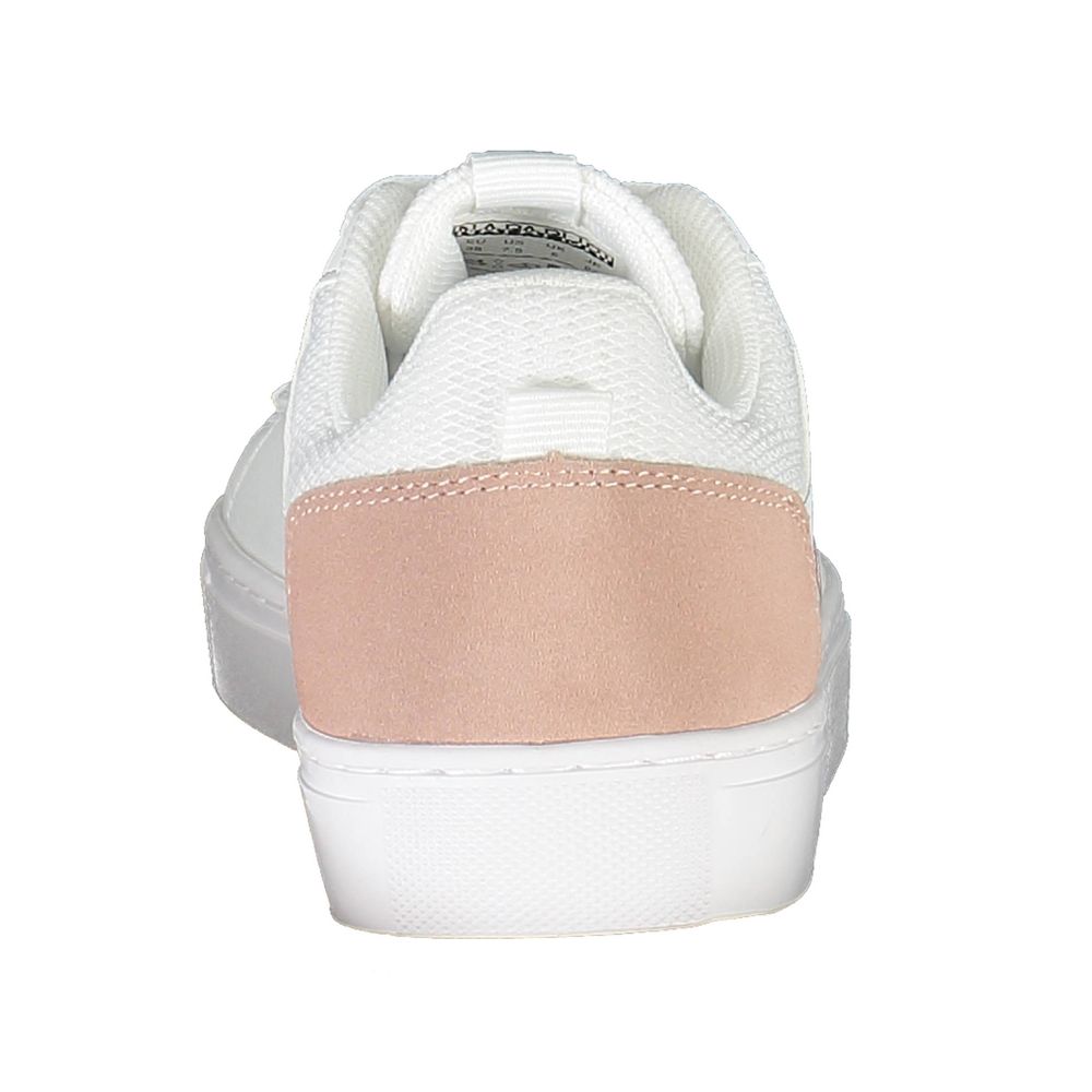 Baskets Napapijri en cuir blanc pour femme