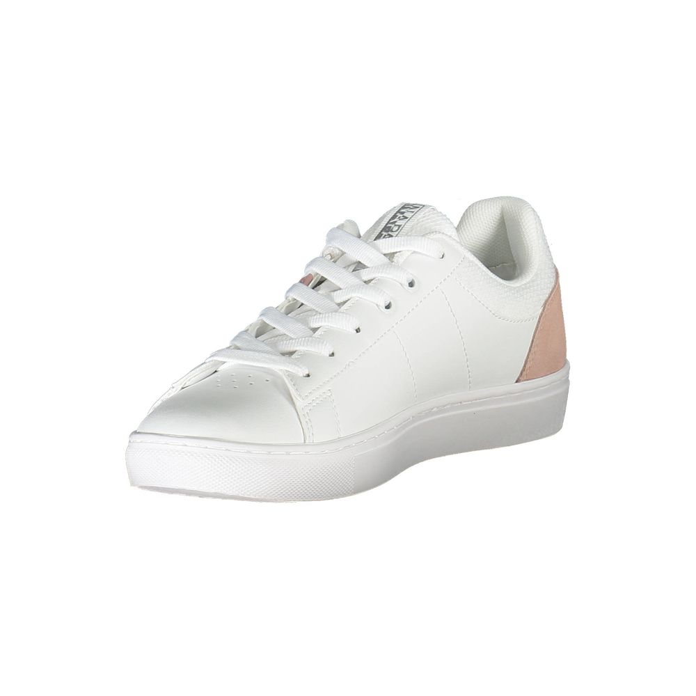 Baskets Napapijri en cuir blanc pour femme