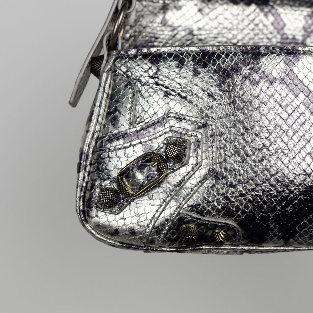 Balenciaga Handtasche aus grauem Kalbsleder