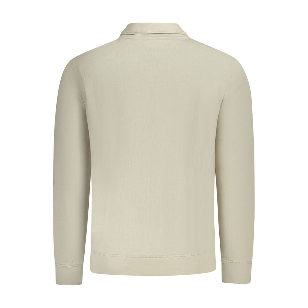 Pull en coton beige Hugo Boss