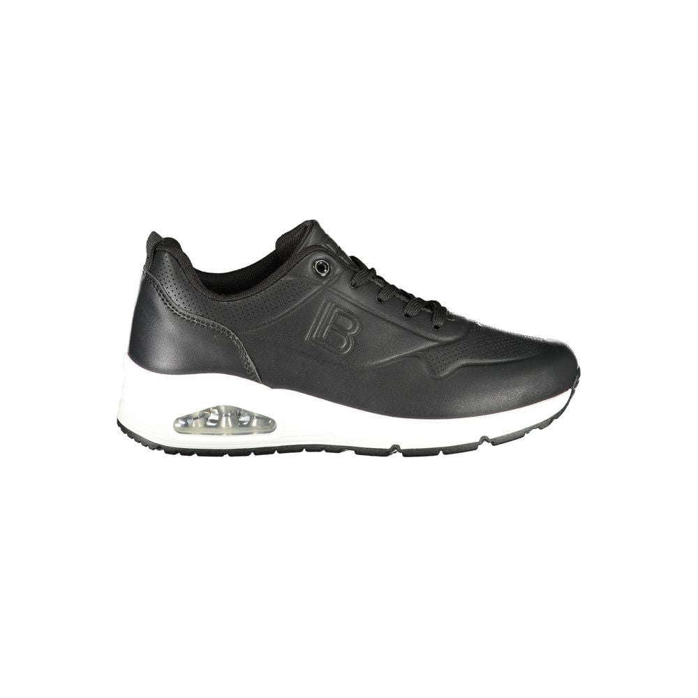 Laura Biagiotti Schwarzer Polyester Damen Sneaker