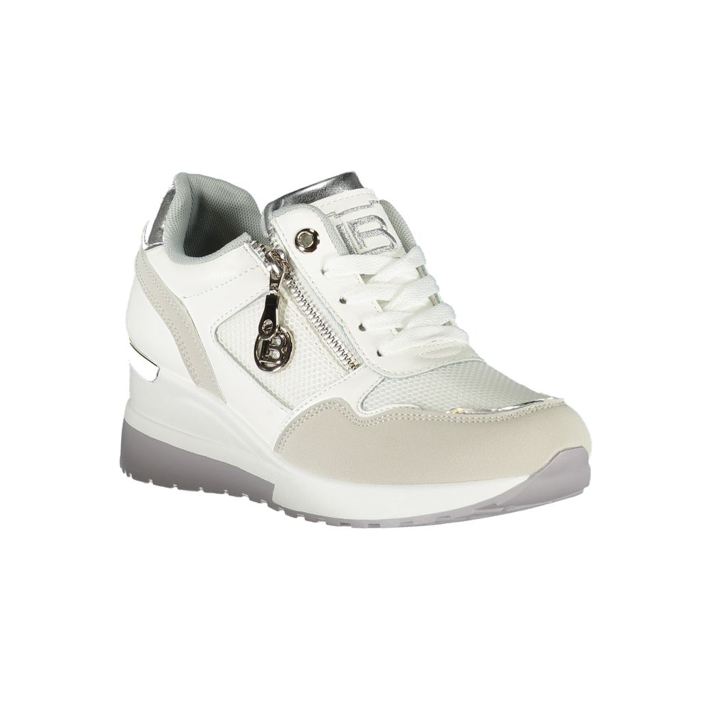 Laura Biagiotti Braune Synthetik-Damen-Sneaker