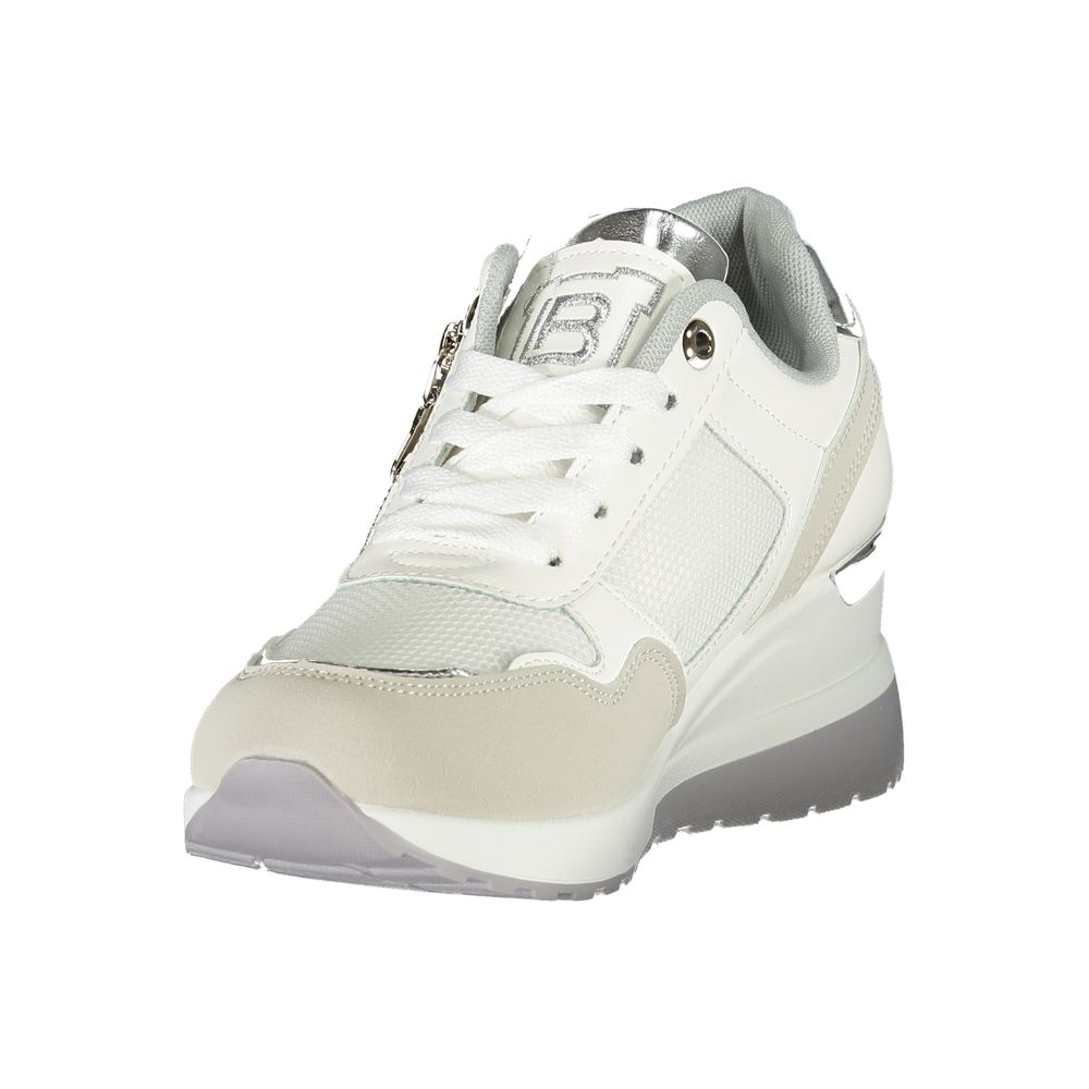 Laura Biagiotti Braune Synthetik-Damen-Sneaker