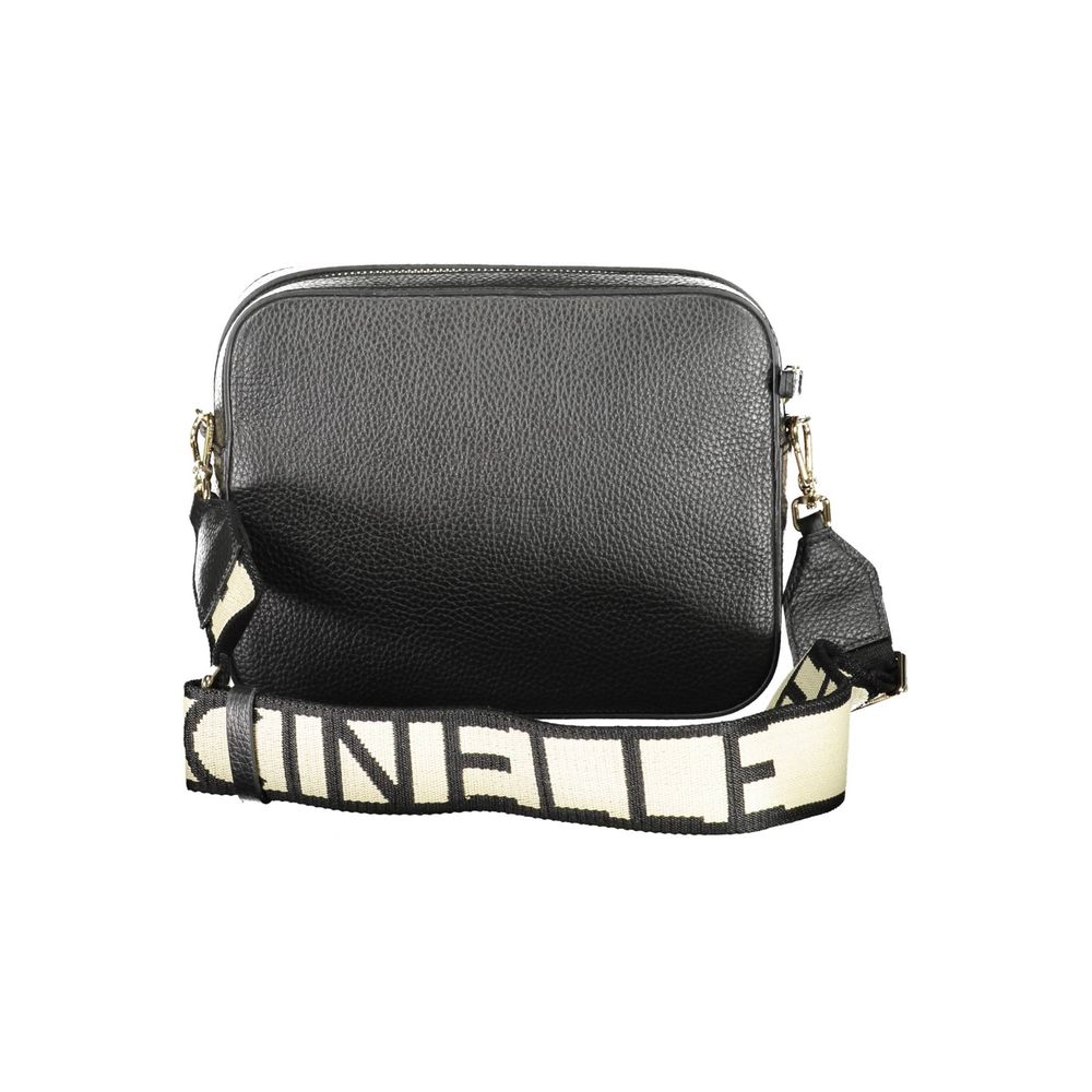 Coccinelle Schwarze Leder Damen Handtasche