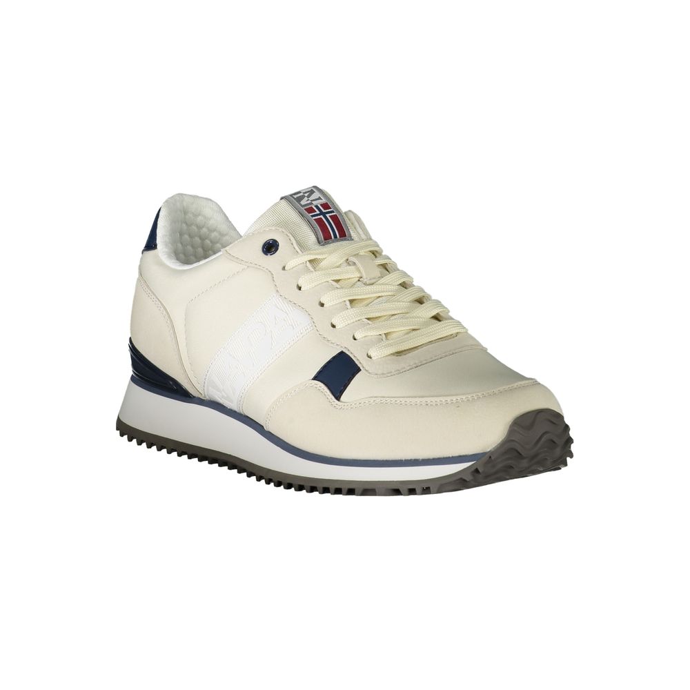 Napapijri Weißer Polyester-Sneaker