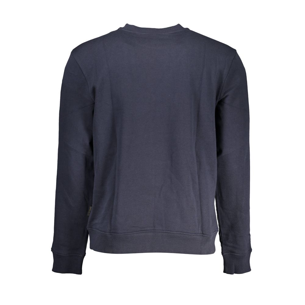 Pull Napapijri bleu en coton pour homme