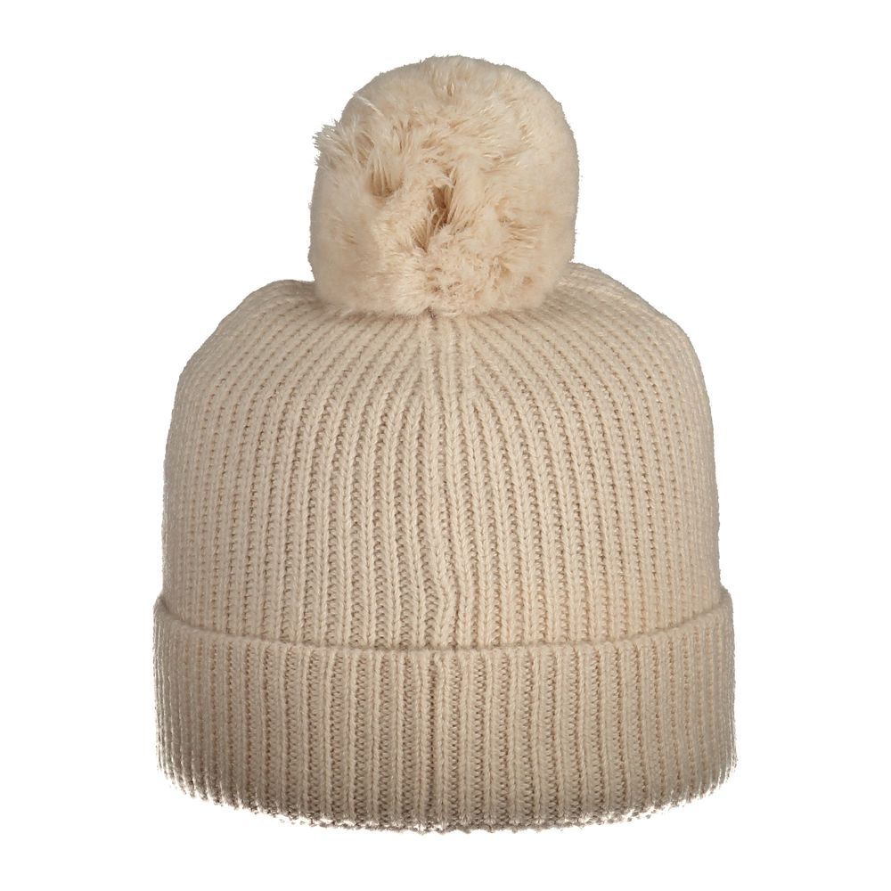 Bonnet K-WAY en laine rose pour femme