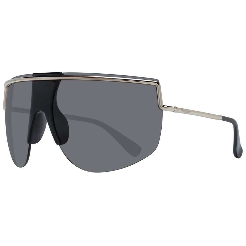 Lunettes de soleil dorées Max Mara pour femmes