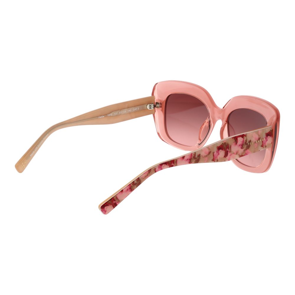 Lunettes de soleil roses pour femmes Ted Baker
