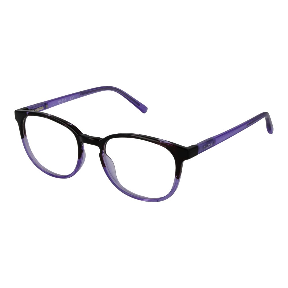 Guess – Lilafarbene optische Unisex-Brillen
