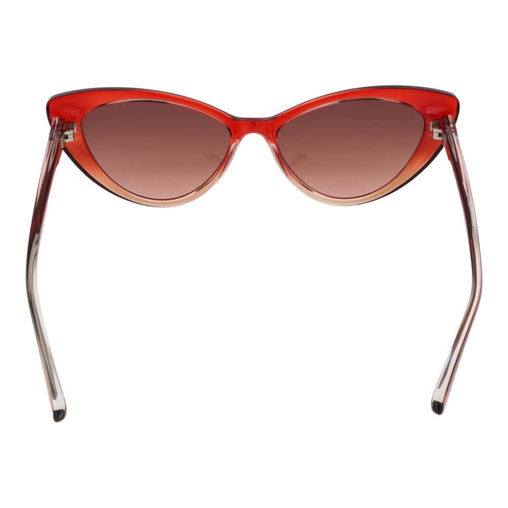 Guess Burgunderrote Damen Sonnenbrille