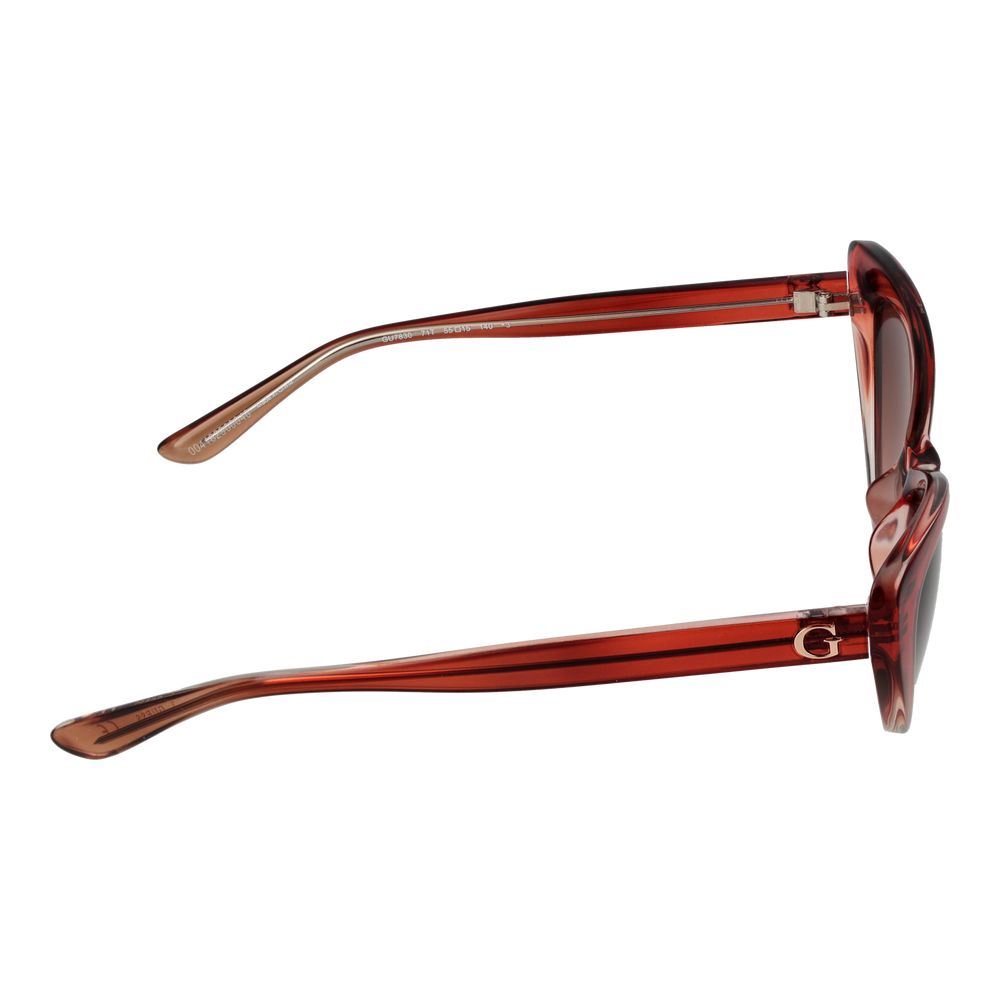 Guess Burgunderrote Damen Sonnenbrille
