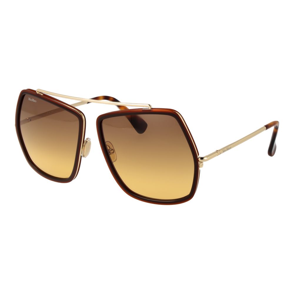 Lunettes de soleil marron Max Mara pour femme