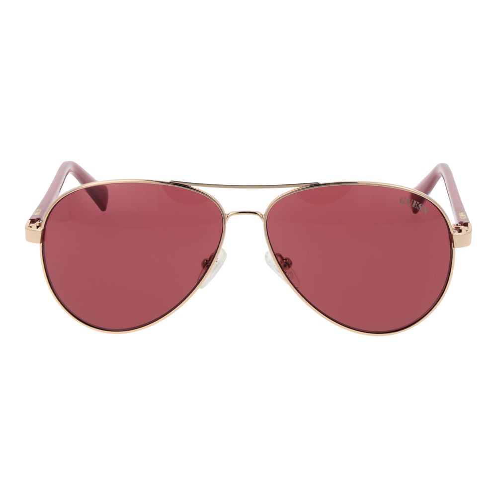 Guess Goldene Unisex-Sonnenbrille