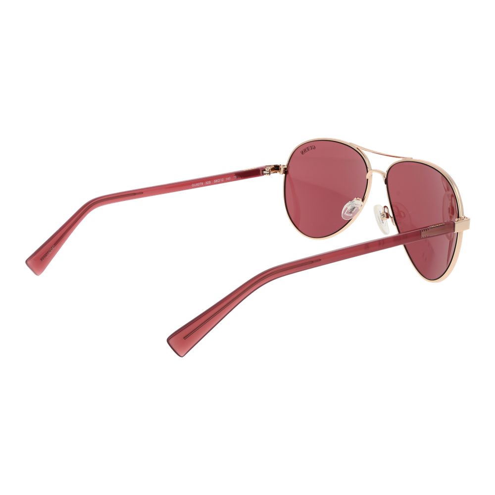 Guess Goldene Unisex-Sonnenbrille