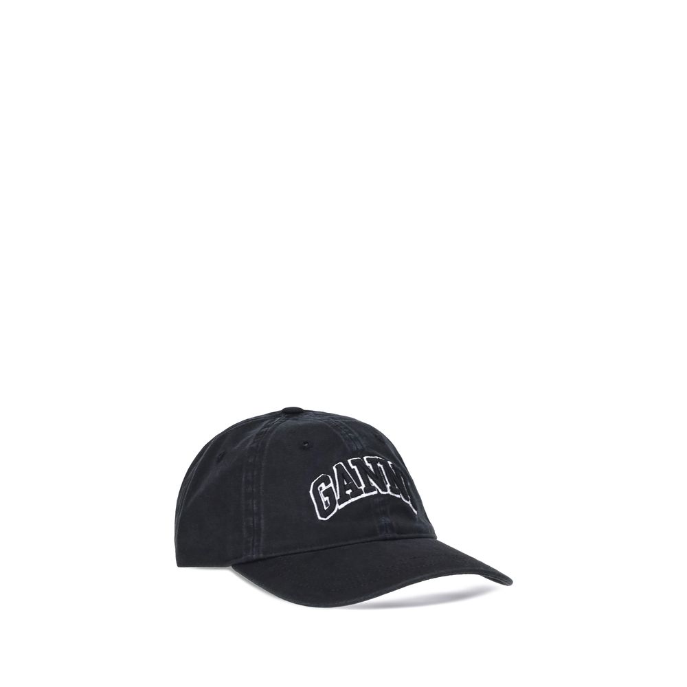 Baseballkappe mit Ganni-Logo