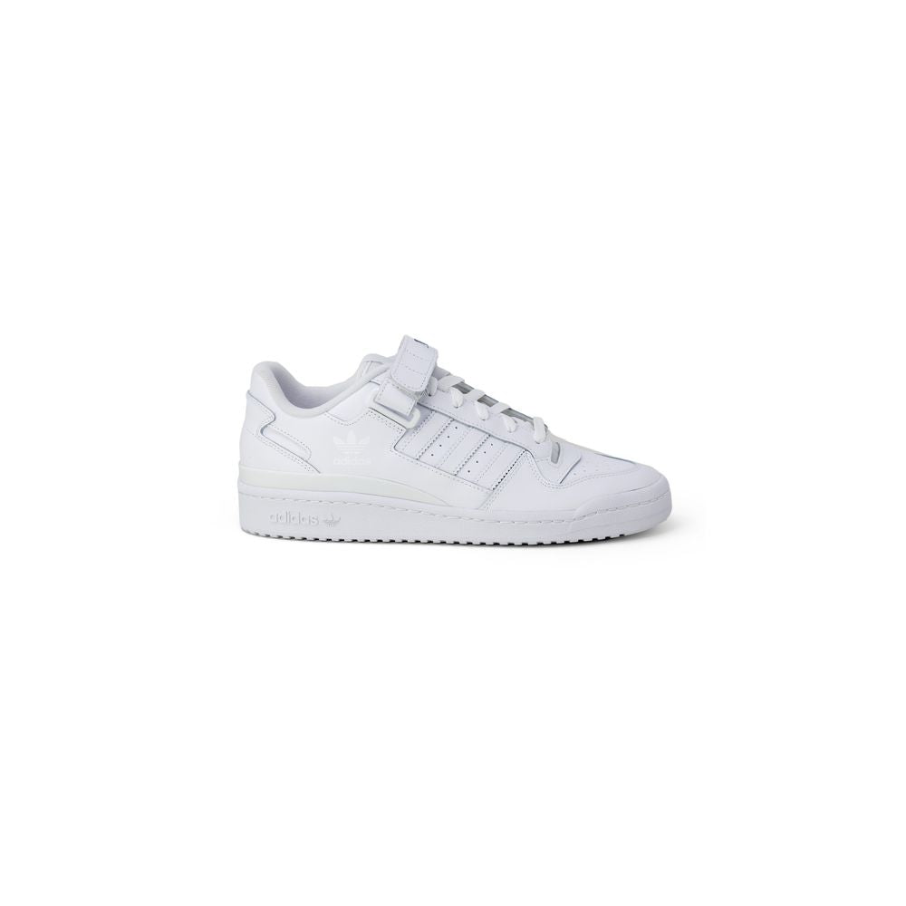 Adidas Weißer Ledersneaker