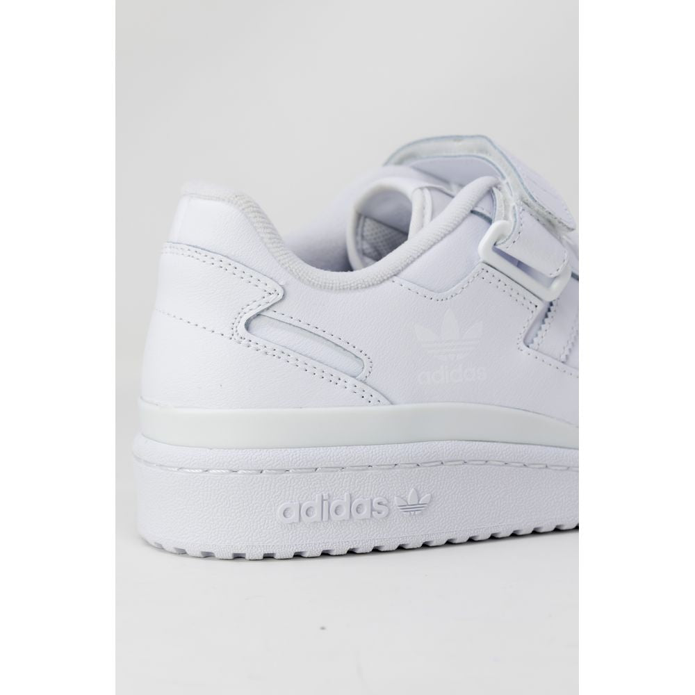 Adidas Weißer Ledersneaker