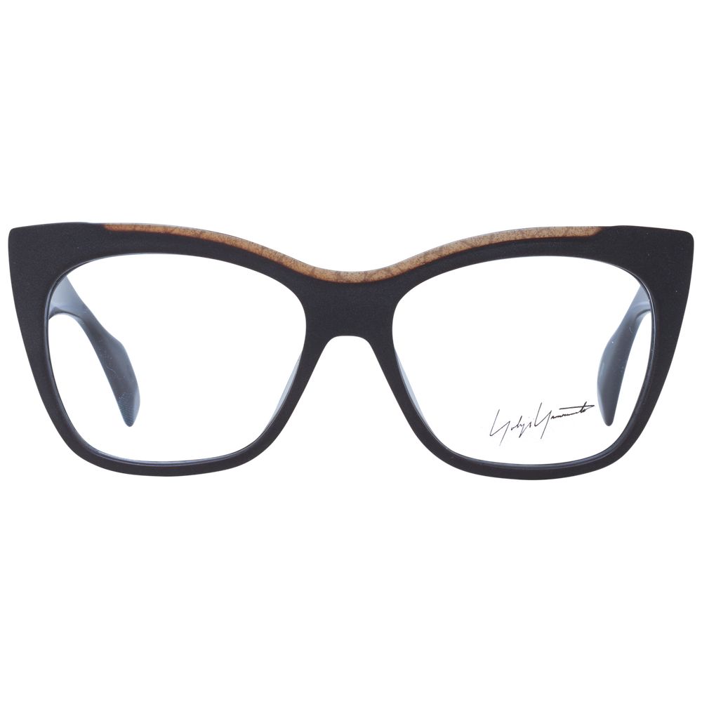 Yohji Yamamoto Braune optische Unisex-Rahmen