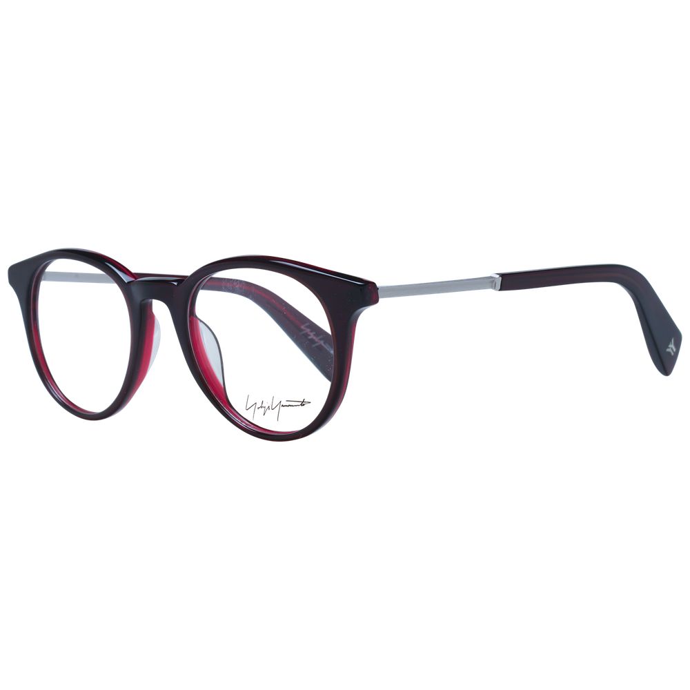 Yohji Yamamoto Rote optische Unisex-Rahmen