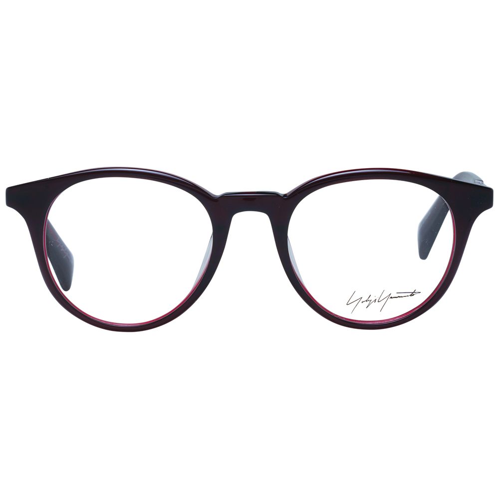Yohji Yamamoto Rote optische Unisex-Rahmen