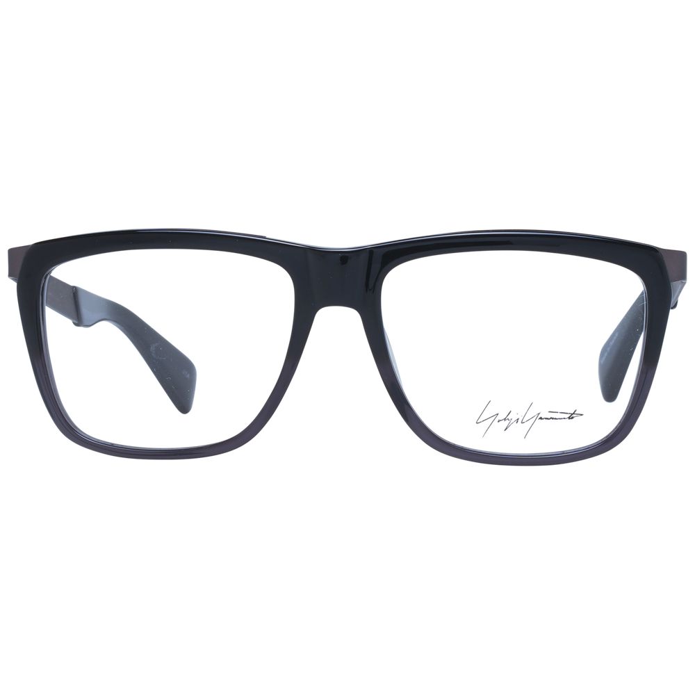 Yohji Yamamoto Schwarze optische Unisex-Rahmen