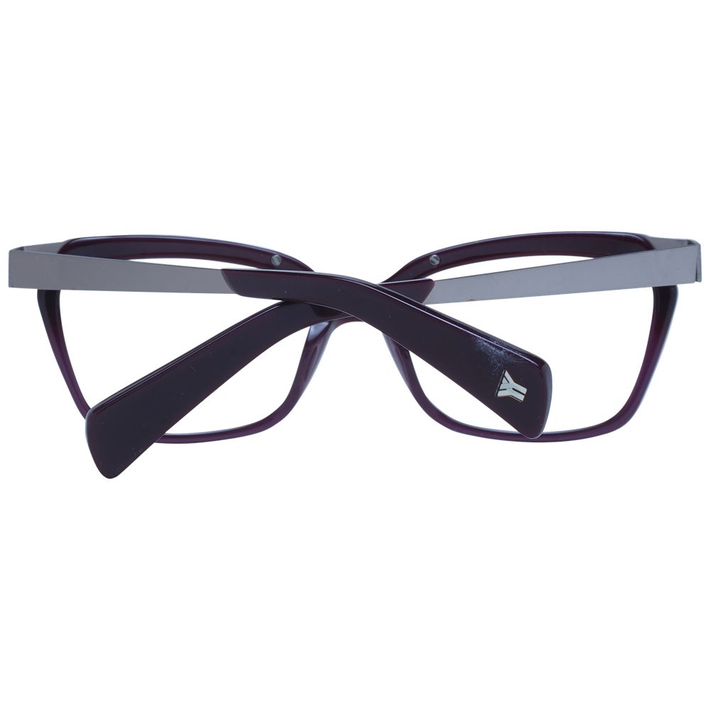 Yohji Yamamoto Lila Unisex Optische Rahmen