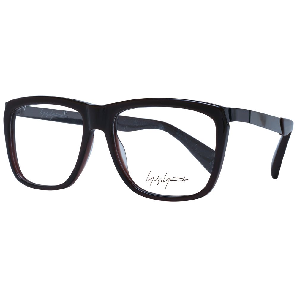 Yohji Yamamoto Braune optische Unisex-Rahmen