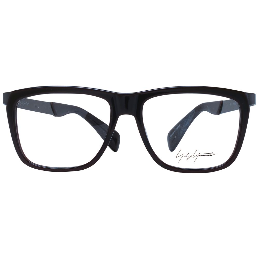 Yohji Yamamoto Braune optische Unisex-Rahmen