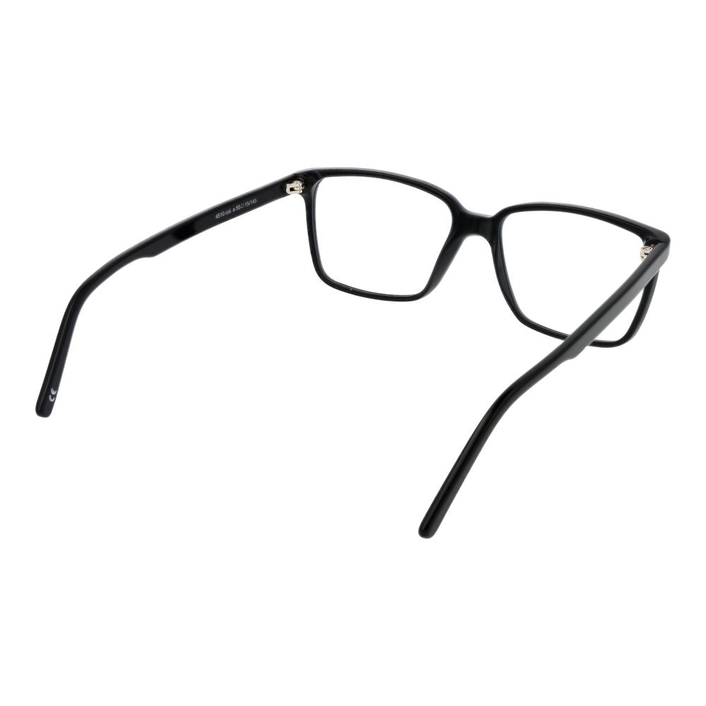 Montures de lunettes de vue unicolores noires pour homme et femme de Andy Wolf