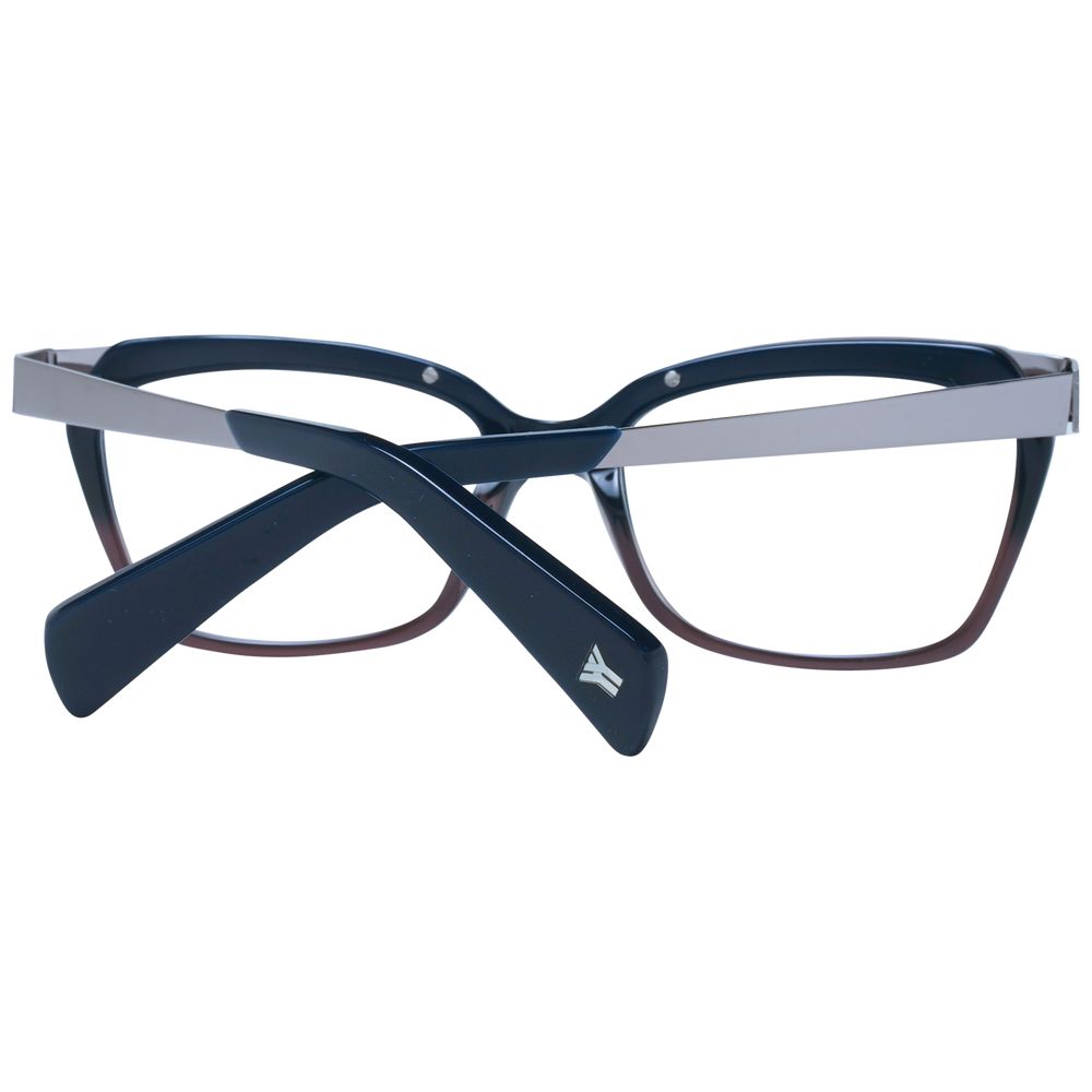 Blaue optische Unisex-Rahmen von Yohji Yamamoto