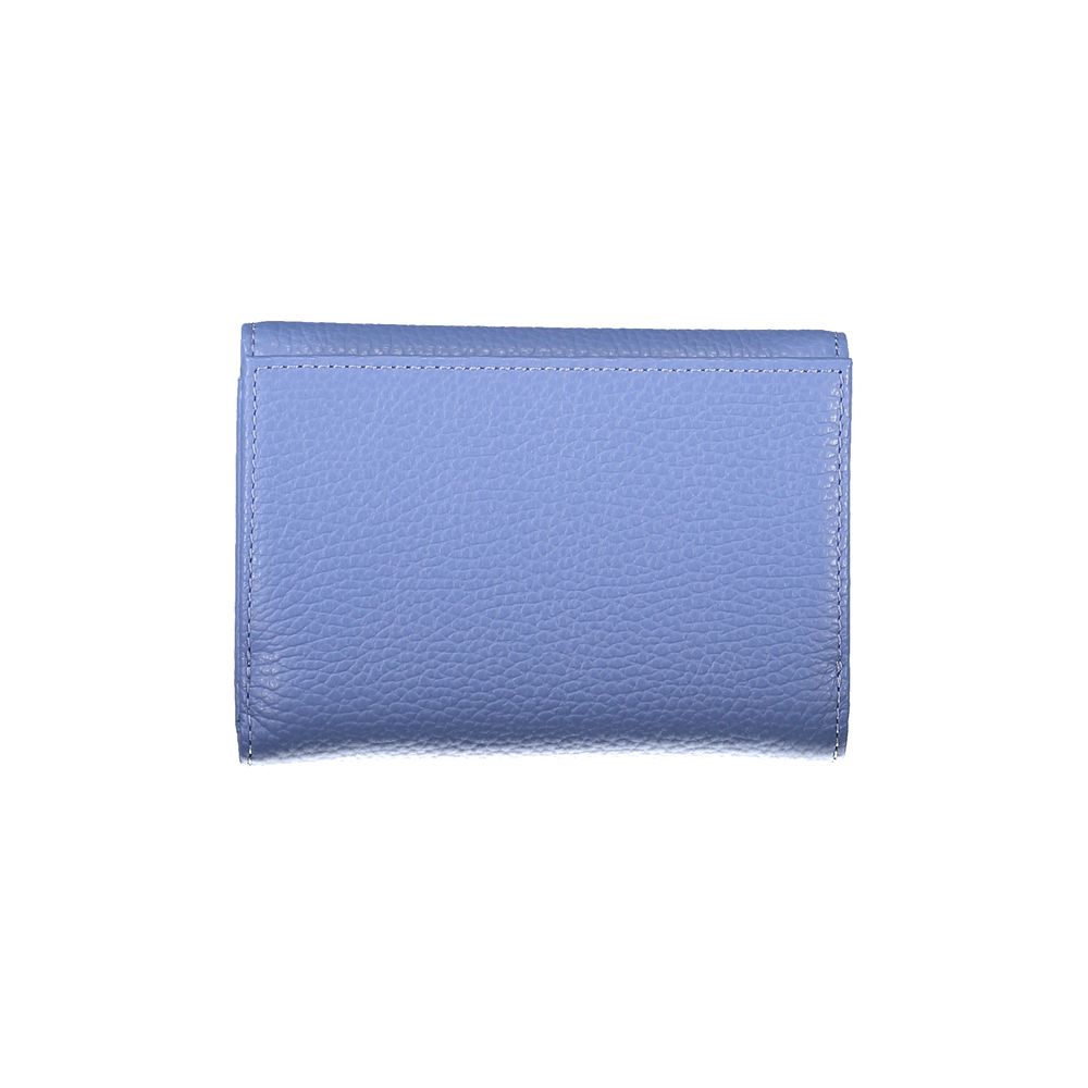 Coccinelle Blaue Lederbrieftasche