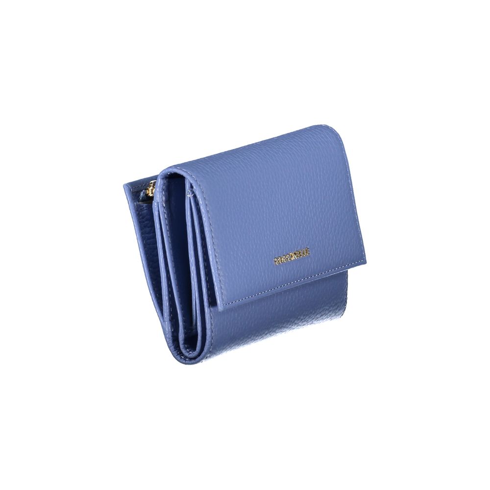 Coccinelle Blaue Lederbrieftasche