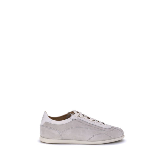 Sneakers en cuir daim