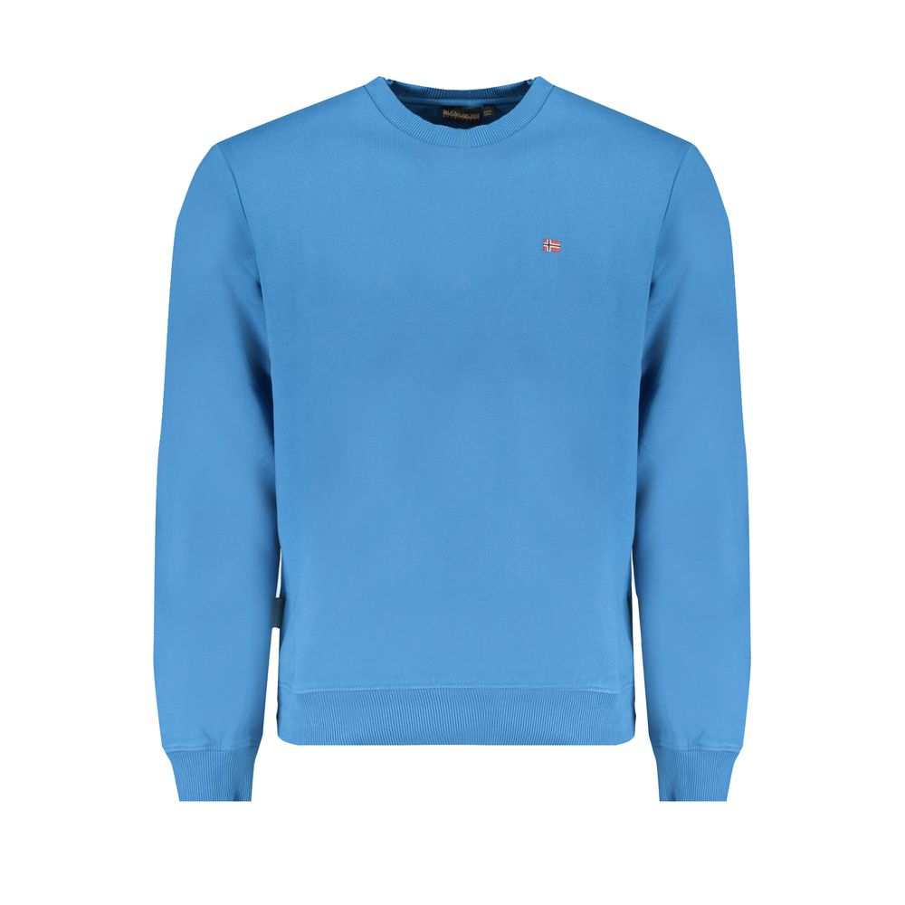 Pull en coton bleu Napapijri