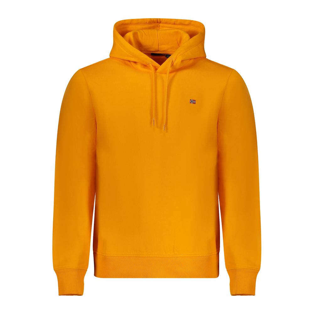 Orangefarbener Baumwollpullover von Napapijri