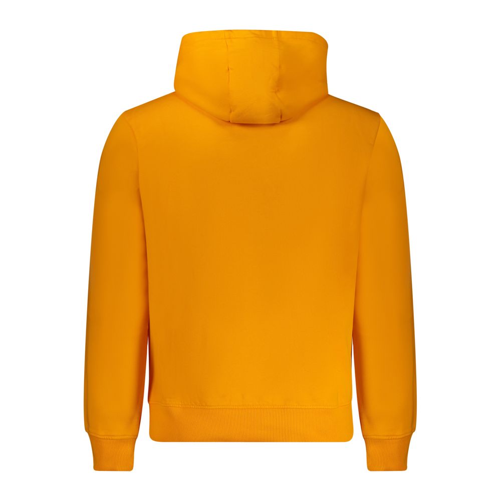 Orangefarbener Baumwollpullover von Napapijri