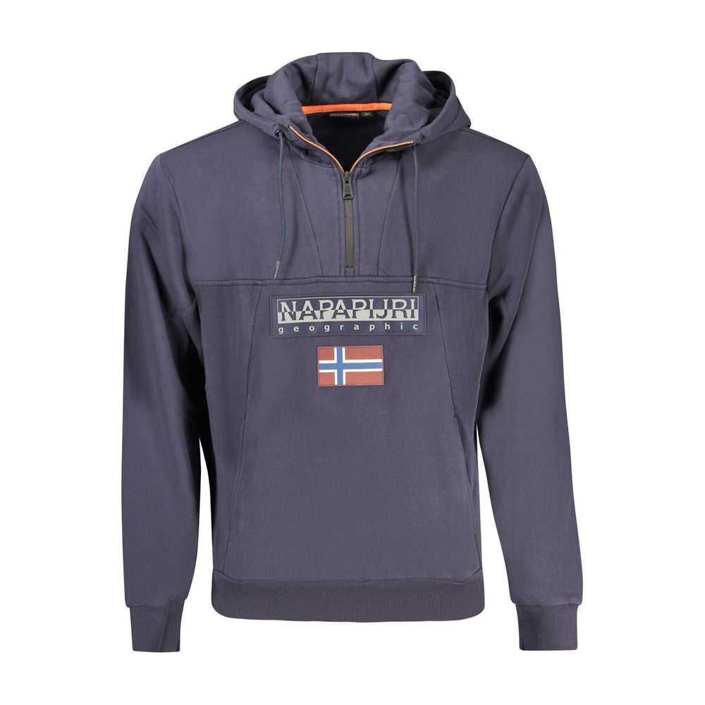 Blauer Baumwollpullover von Napapijri