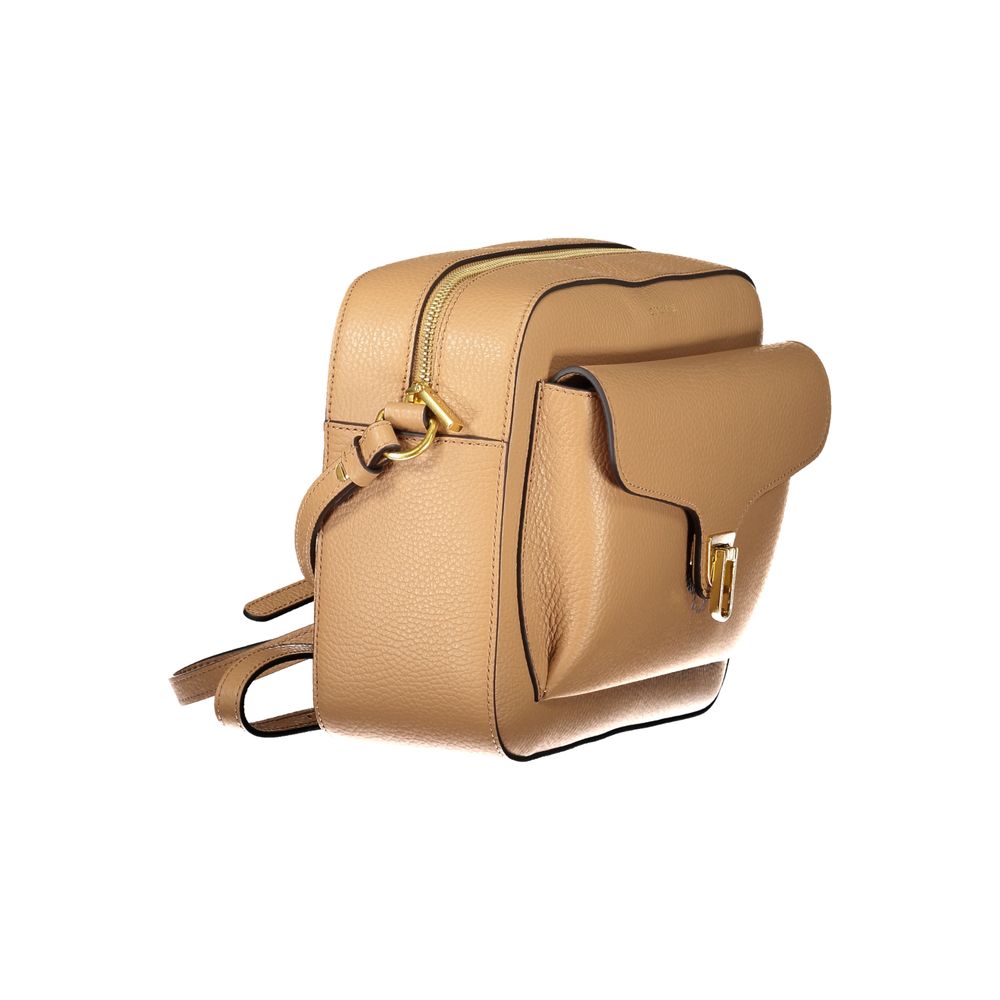 Coccinelle Braune Lederhandtasche