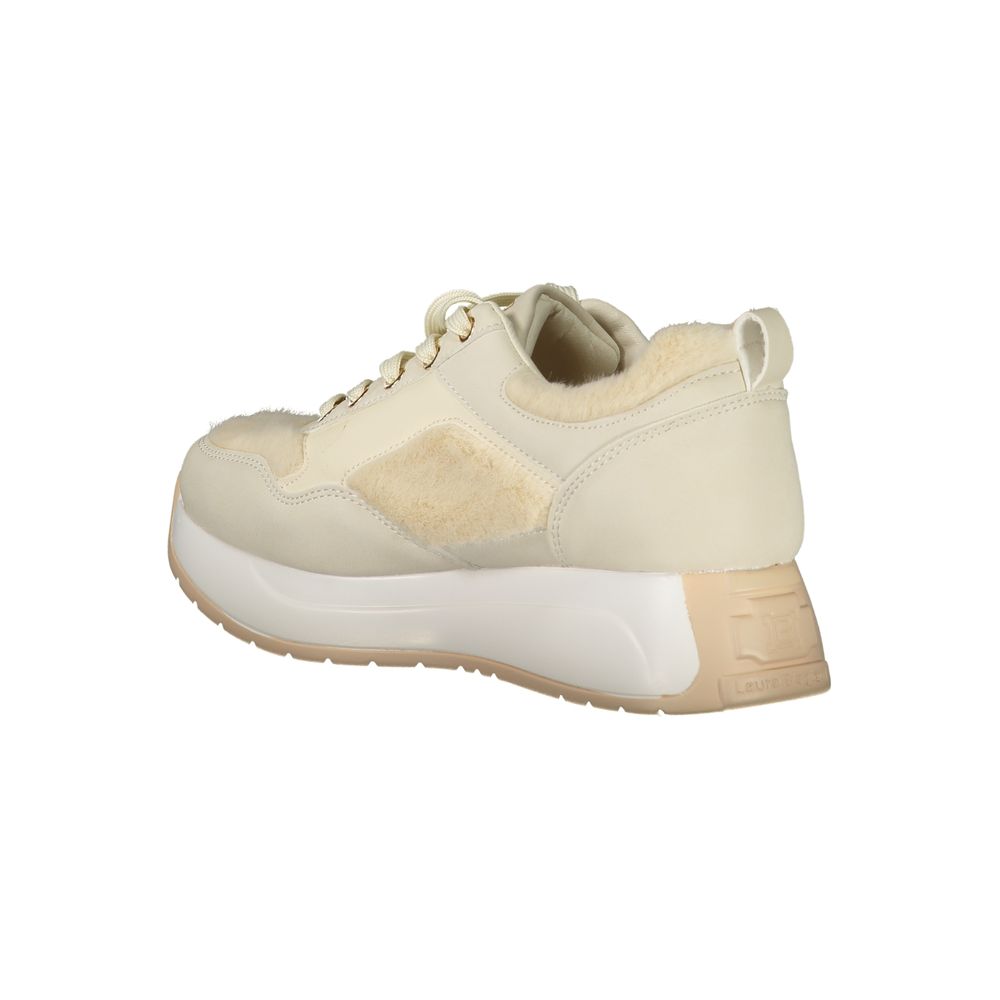 Laura Biagiotti Beige Polyethylen-Sneaker