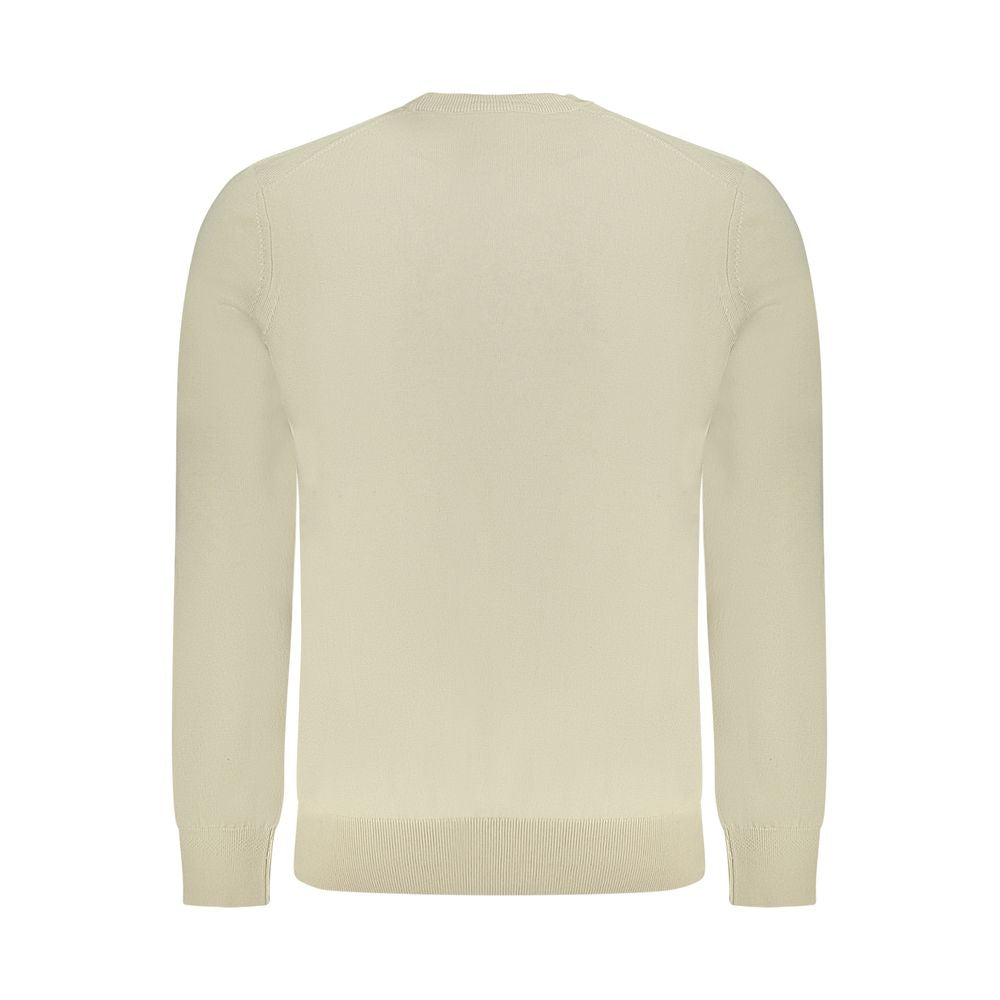 Pull en coton beige Hugo Boss