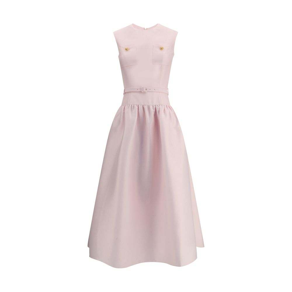 Robe longue en taffetas Self-Portrait