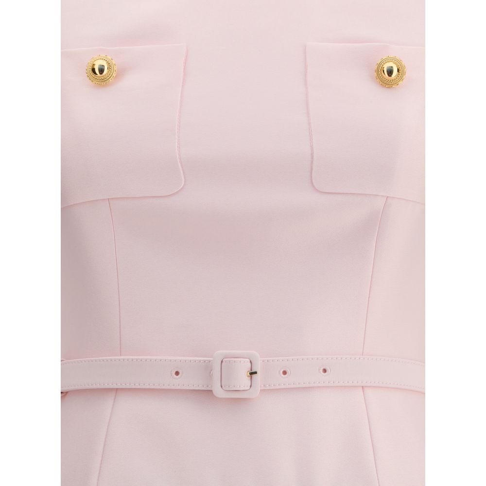 Robe longue en taffetas Self-Portrait