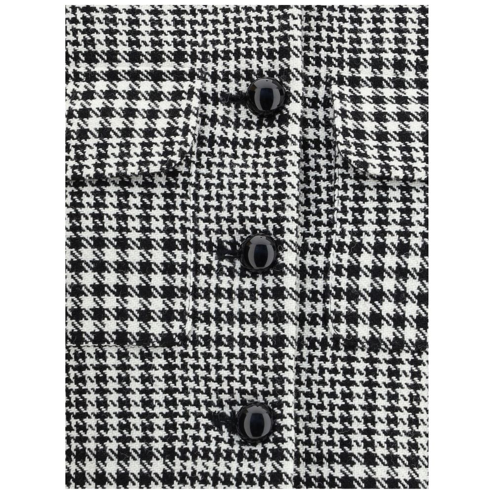 Blazer à carreaux Self-Portrait