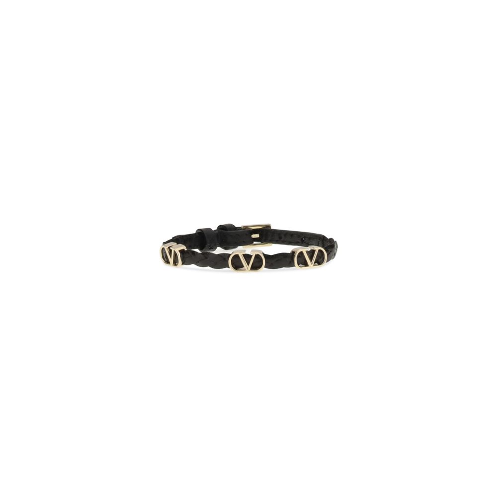 Valentino Garavani Leder-VLogo-Armband